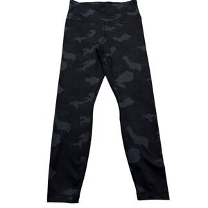 Yogalicious Lux Black Camo High Waist Leggings Women’s Size M